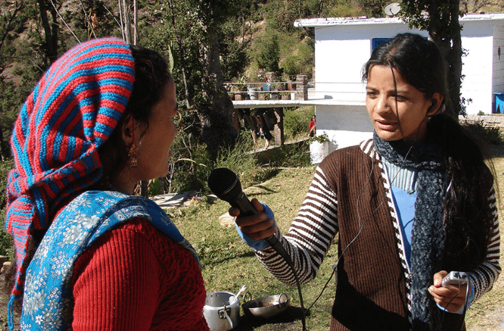 Outreach with community radio to create awareness about nutrition security